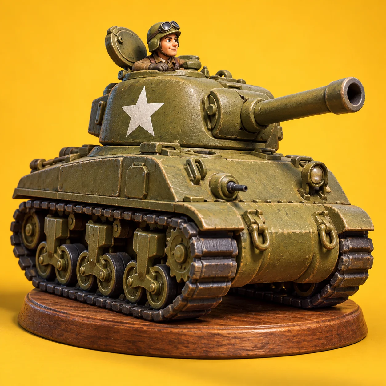 Miniature Tank painted American miniature app icon